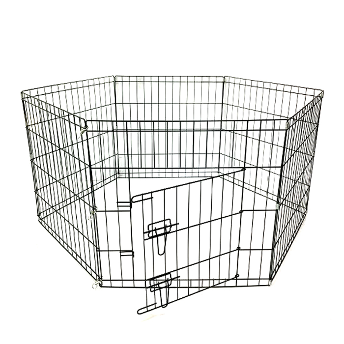 Katlanır Tel Köpek Çiti 107*61 cm-8 Panel