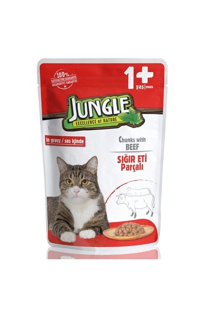 Kedi Biftekli 24 Adet 100 G Pouch