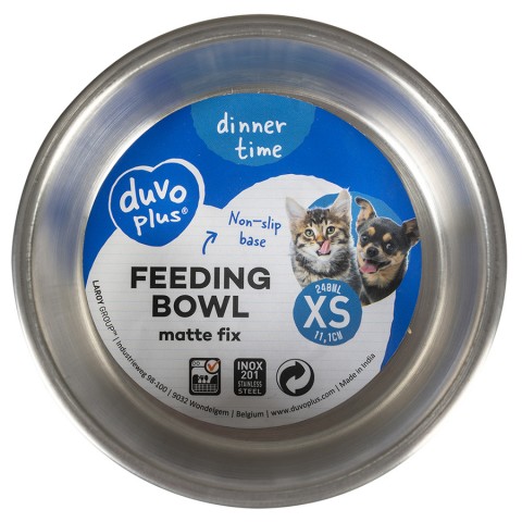 161211 Kedi-Köpek Kaymaz 1500ml Mat Turuncu Mama ve Su Kabı
