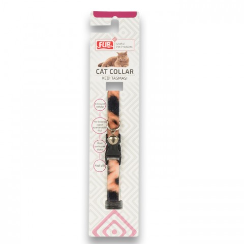 Leopar Desenli Boyun Tasması-12 Adet